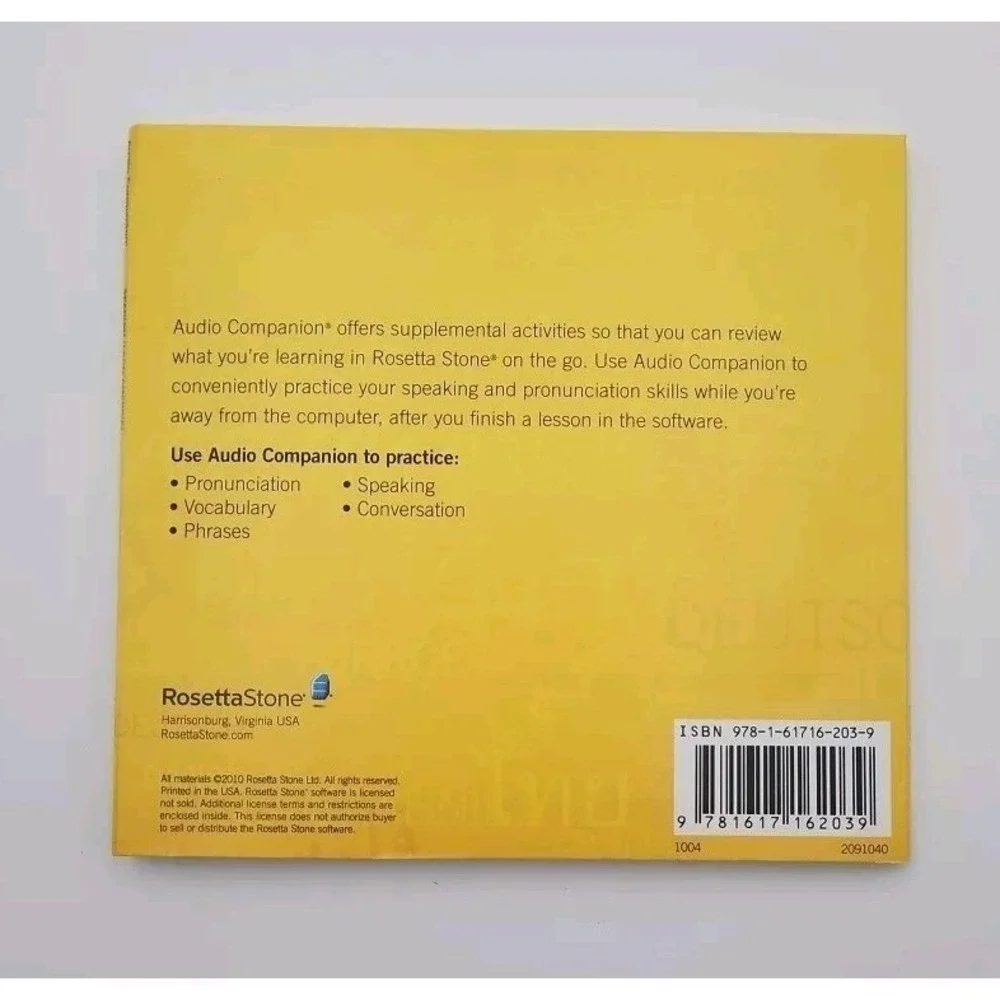 Rosetta Stone Español Totale Spanish‎ (Latin America) Level 1 with Headphones